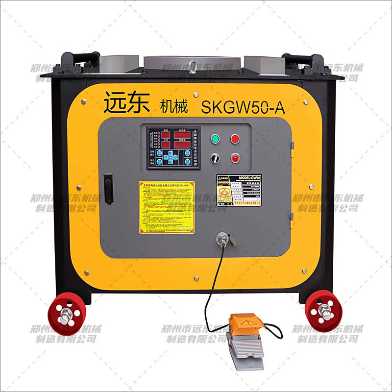 GW50型數(shù)控固特鋼筋彎曲機(圖1) GW50型數(shù)控固特鋼筋彎曲機(圖1)