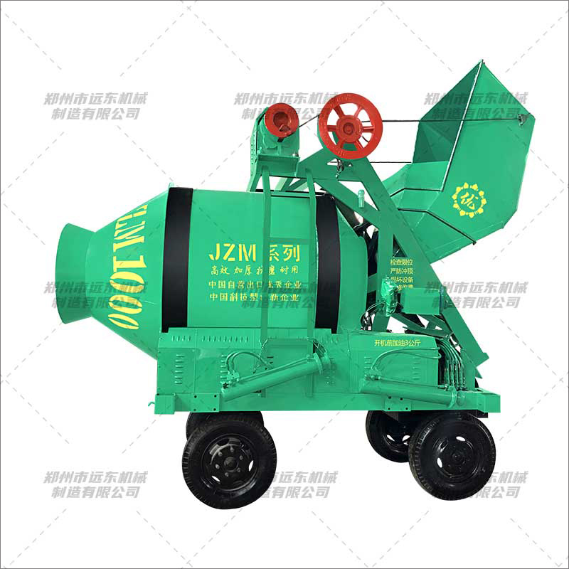 JZM1000型柴油液壓翻斗攪拌機(jī)(圖1) JZM1000型柴油液壓翻斗攪拌機(jī)(圖1)