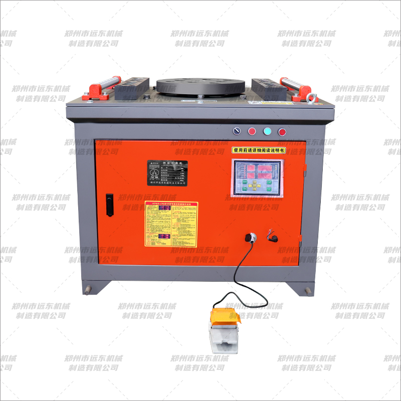 GW55型數(shù)控鋼筋彎曲機(圖1) GW55型數(shù)控鋼筋彎曲機(圖1)